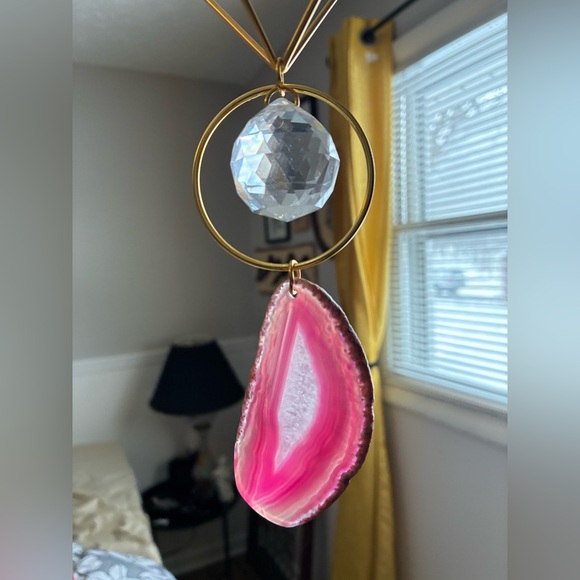 Pink Crystal Geode Mobile - Picture 3 of 5